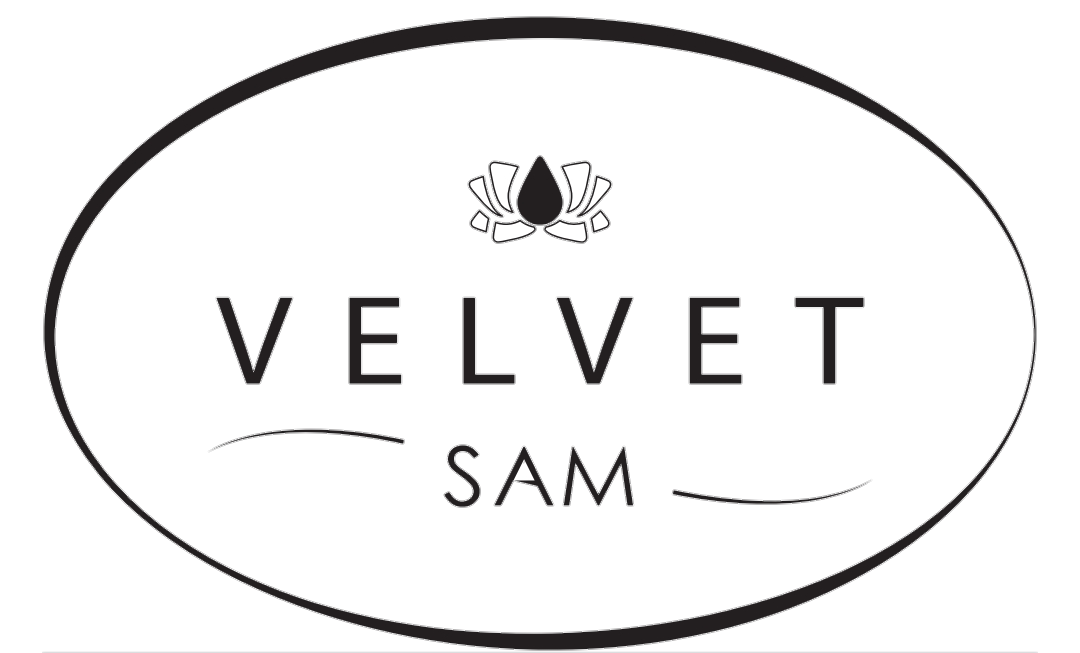 Velvet Sam Logo black and white